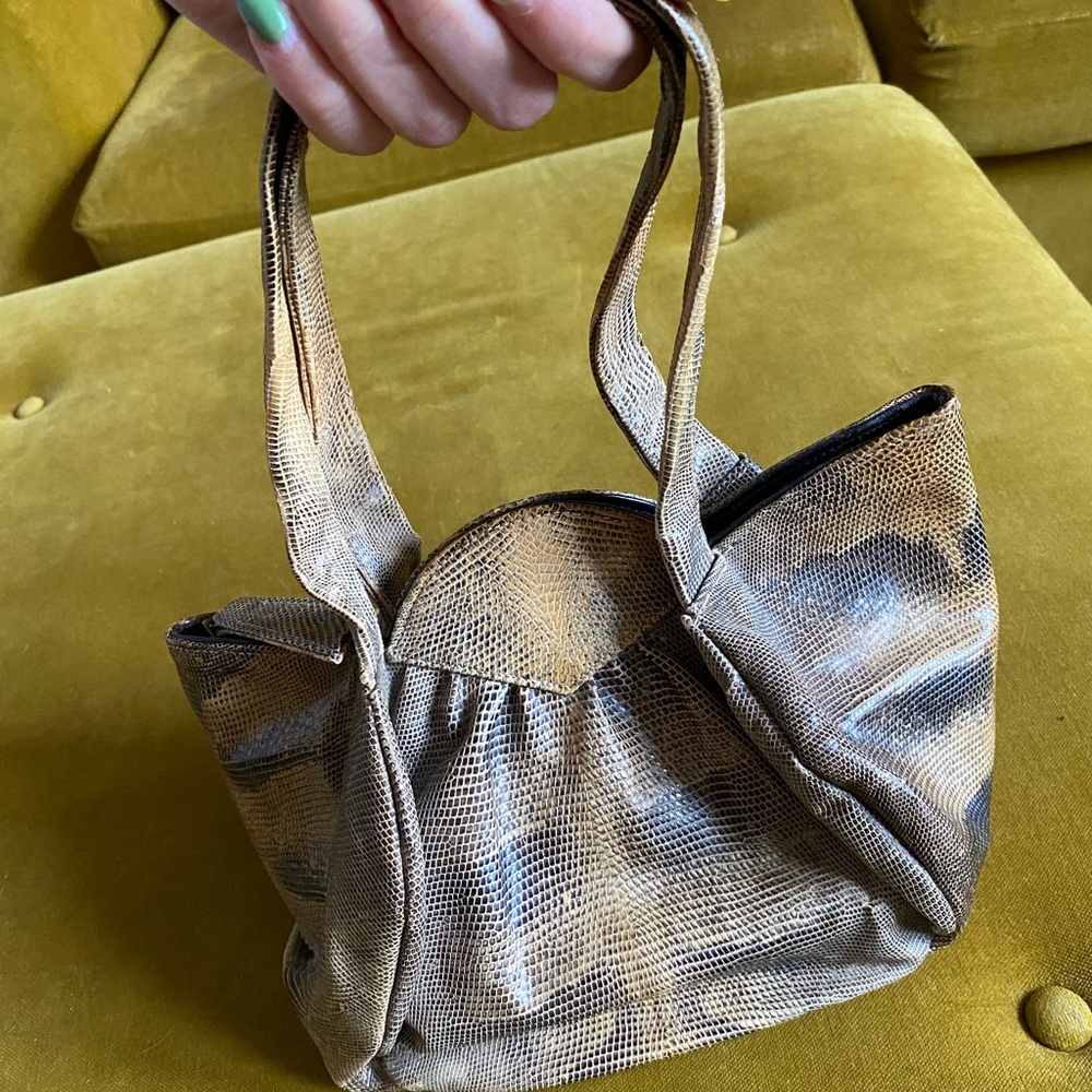 1940s Real Snakeskin Purse